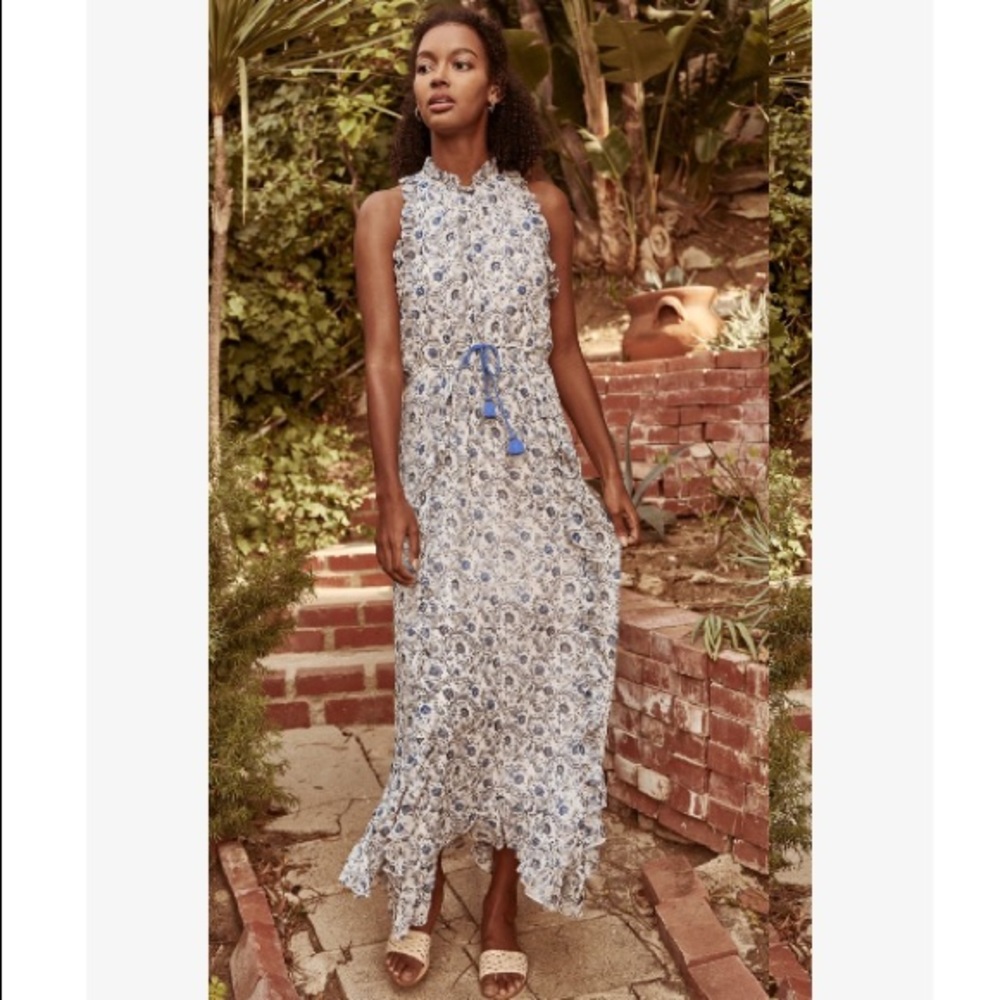 Saylor NYC CHRISELLE DRESS maxi dress medium NWT